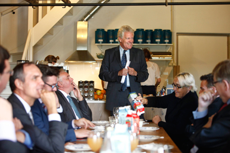 Members of the House of Representatives visit the central Netherlands