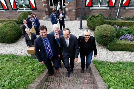 Members of the House of Representatives visit the central Netherlands