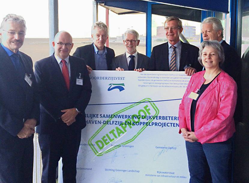 Delta Programme Commissioner welcomes innovative dyke improvement